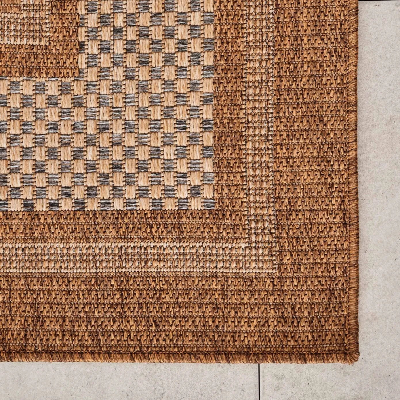 KASMIR TAPIS 7/24 KLM JUTE MARRON 120x180-cm - Image 4