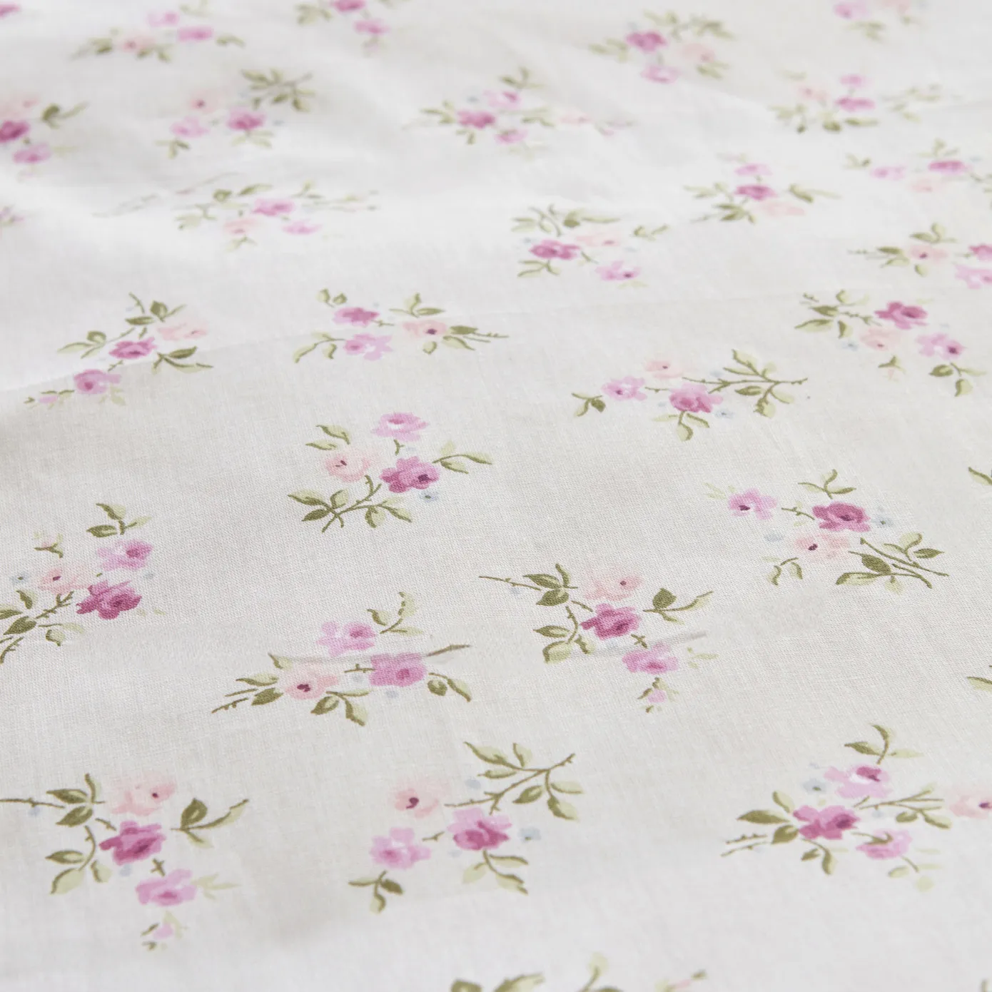 Karaca Home Glen Ensemble de housse de couette individuelle en coton rose