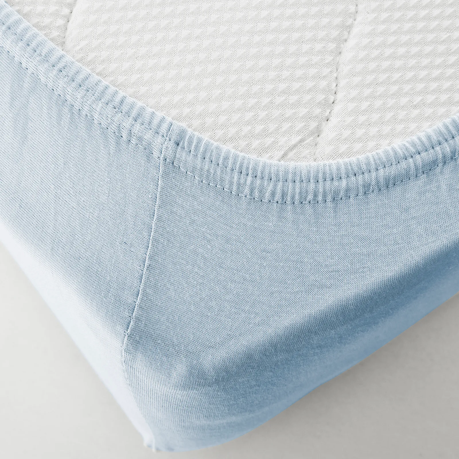 KH JERSEY FITTED SHEET LIGHT, AÇIK MAVİ - Image 3