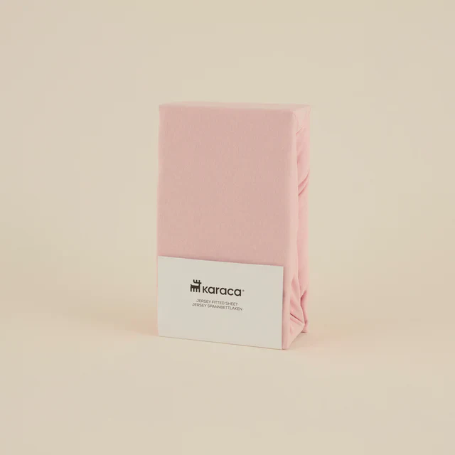 Housse de matelas Jersey Karaca Home, 160x200+30 cm, Rose Poudré
