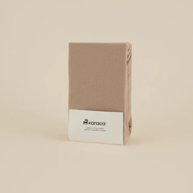 Housse de matelas Jersey Karaca Home, 180x200+30 cm, Beige