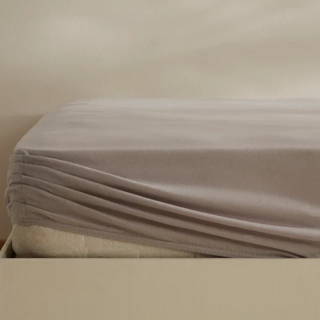 Housse de matelas Jersey Karaca Home, 100x200+30 cm, Gris - Image 3