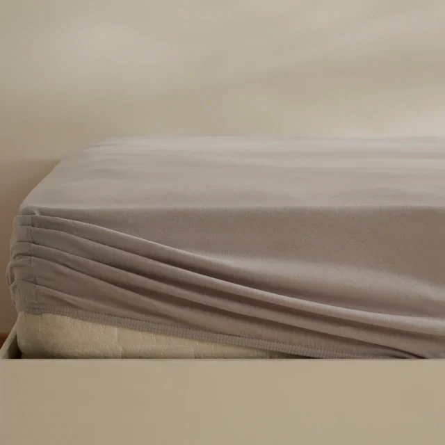 Housse de matelas Jersey Karaca Home, 120x200+30 cm, Gris - Image 3