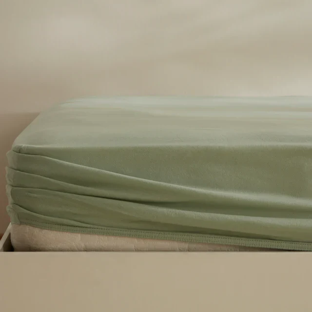 Housse de matelas Jersey Karaca Home, 140x200+30 cm, Menthe - Image 3