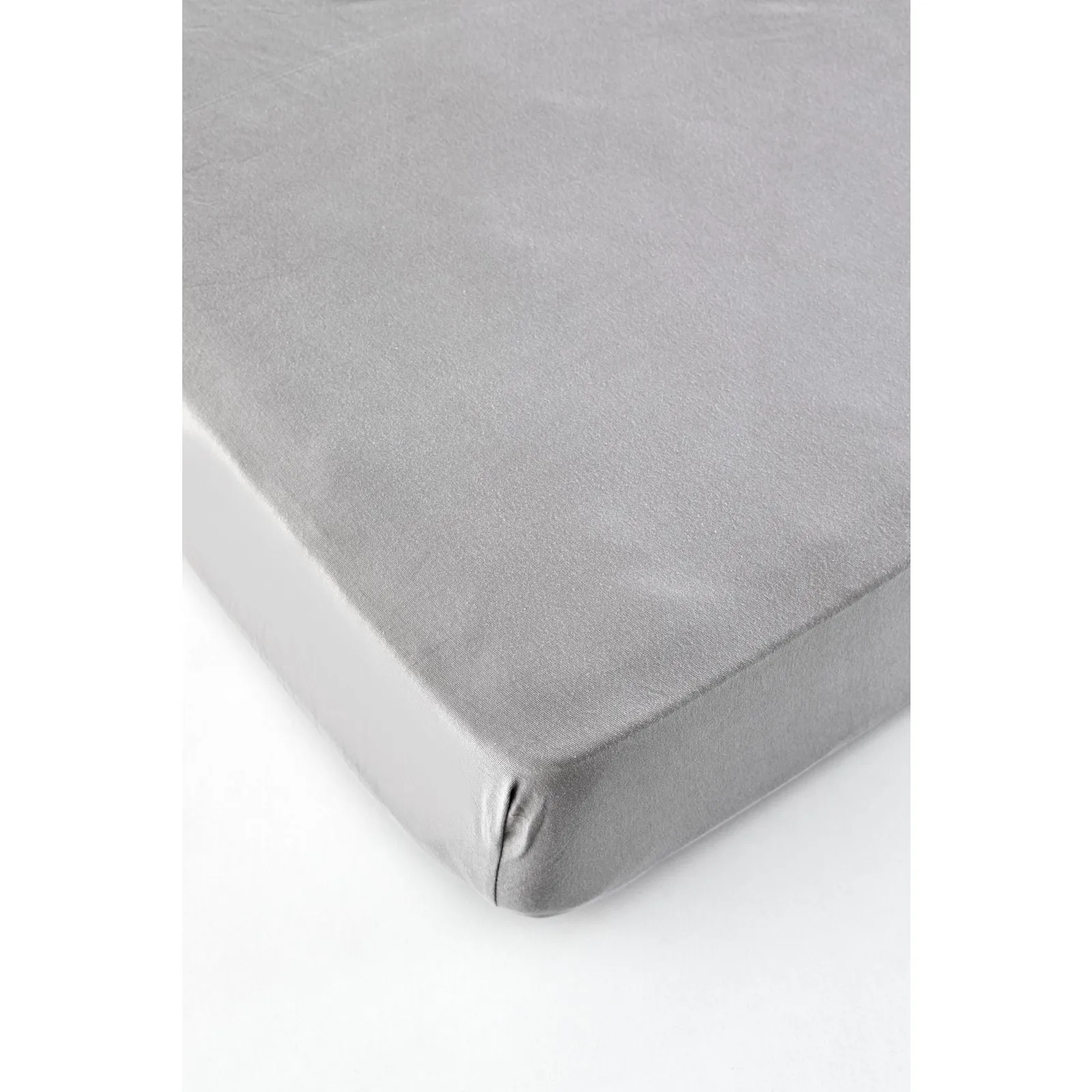 KH JERSEY FITTED SHE, 120X200+30 CM, GRİ - Image 3