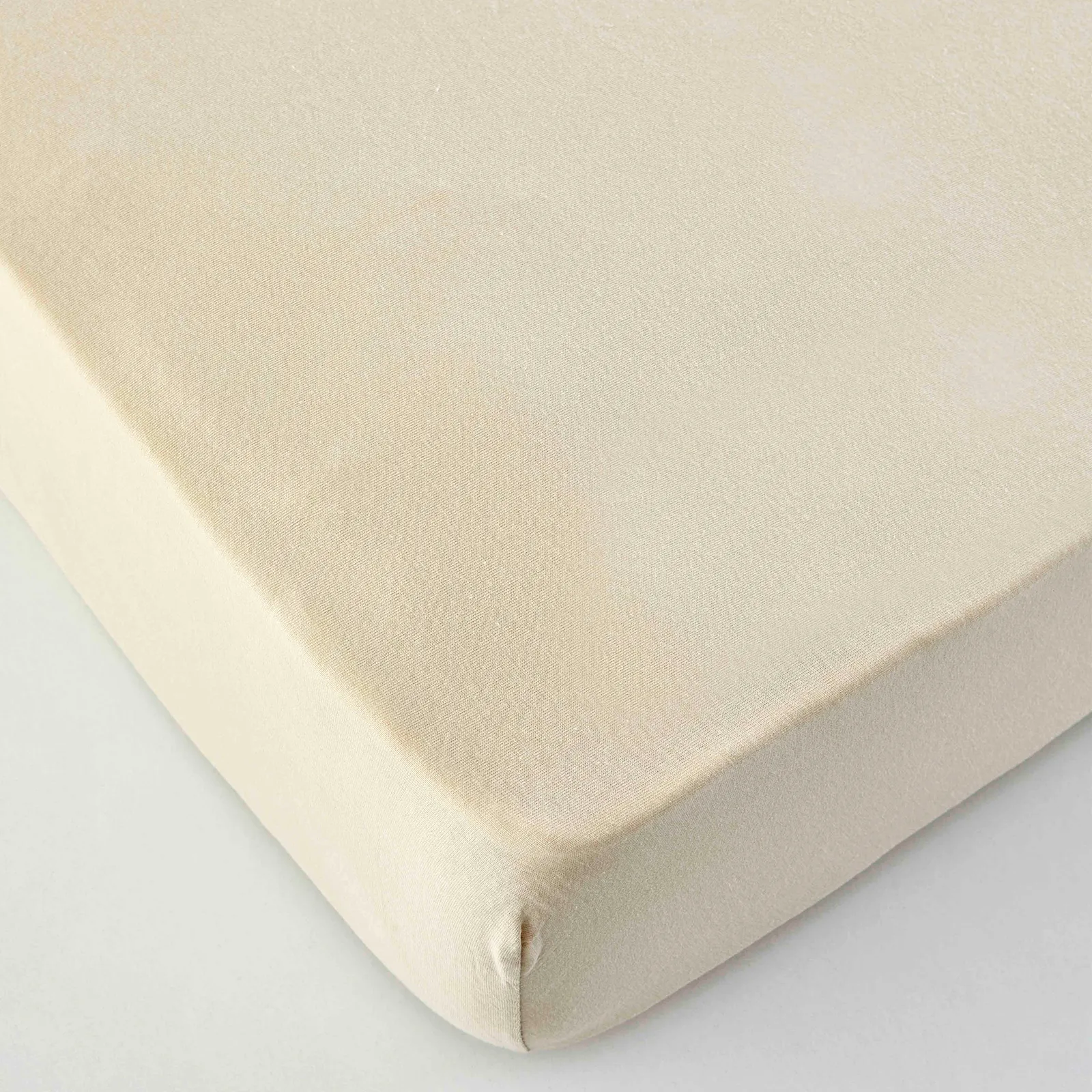 KH JERSEY FITTED SHEET BEIGE DEU (120x20 - Image 2