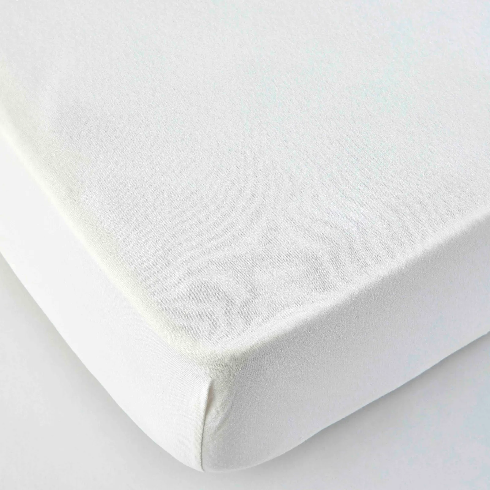 KH JERSEY FITTED SHEET DEU (90x200, EKRU - Image 2