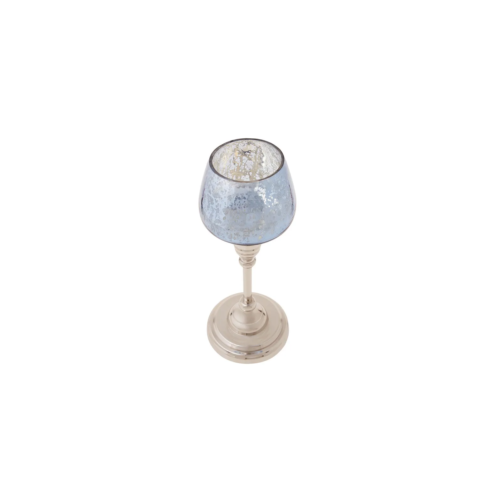 LUCCA  ŞAMDAN TEALIGHT MUMLUK  23,  MAVİ - Image 2