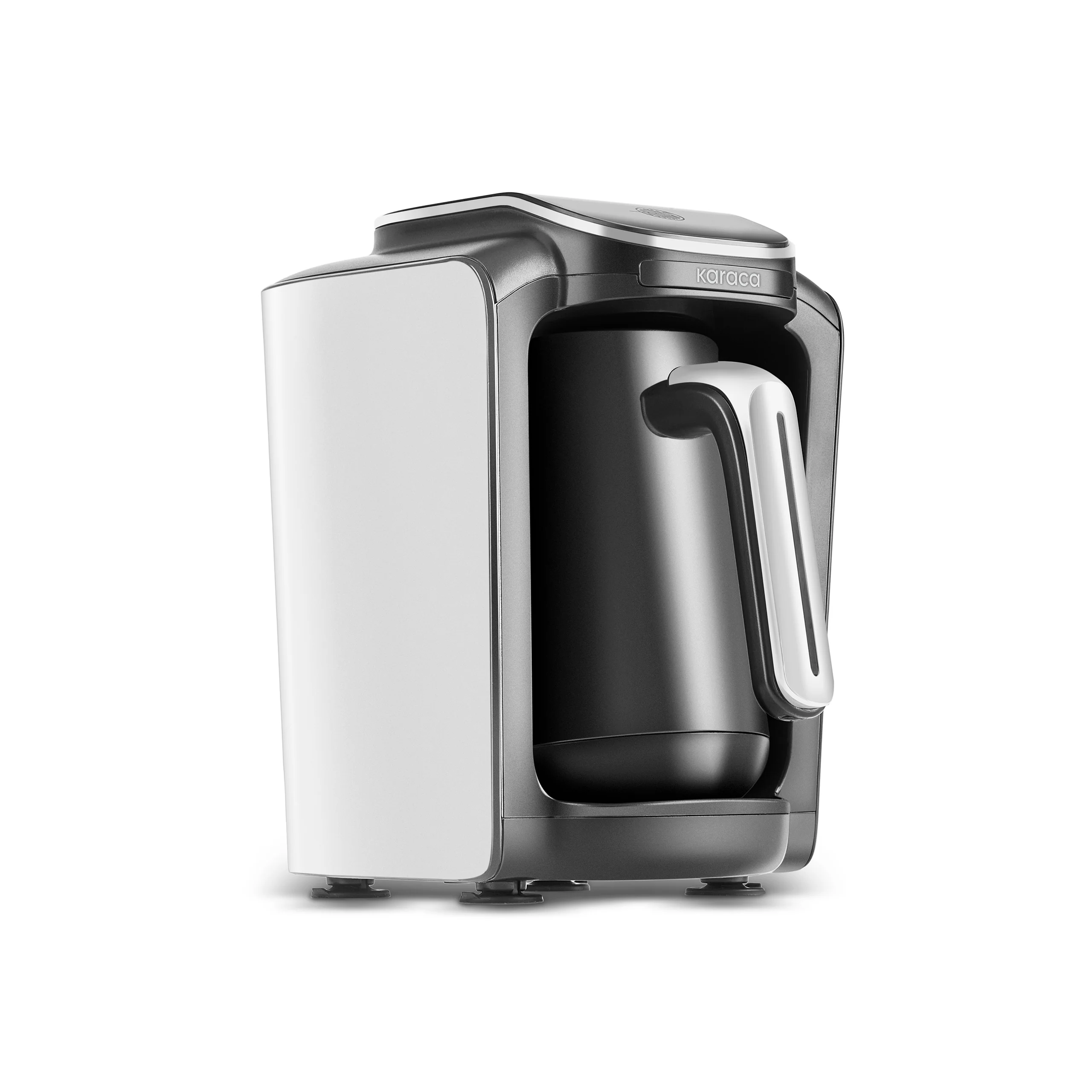 Machine à café turc Karaca Hatır Neo avec lait – Porcelain White - Image 3