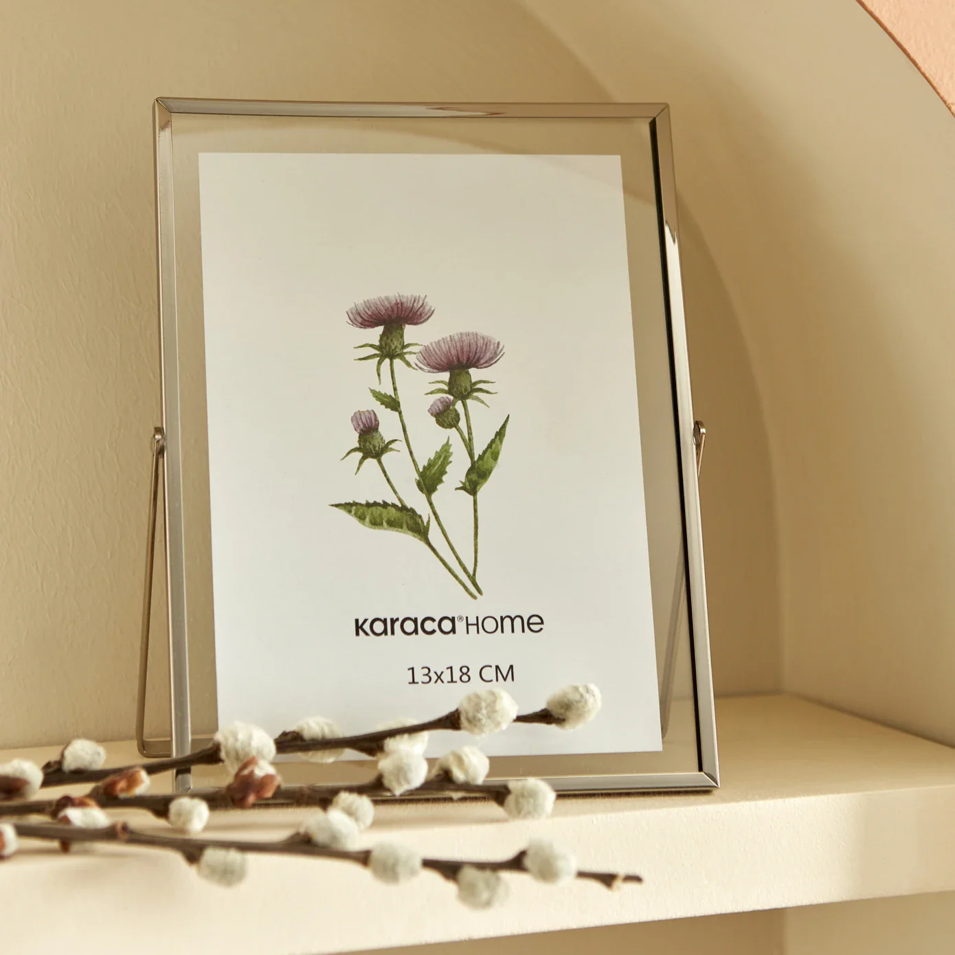 Karaca Home Magic Cadre photo Argent 15x20 cm - Image 2
