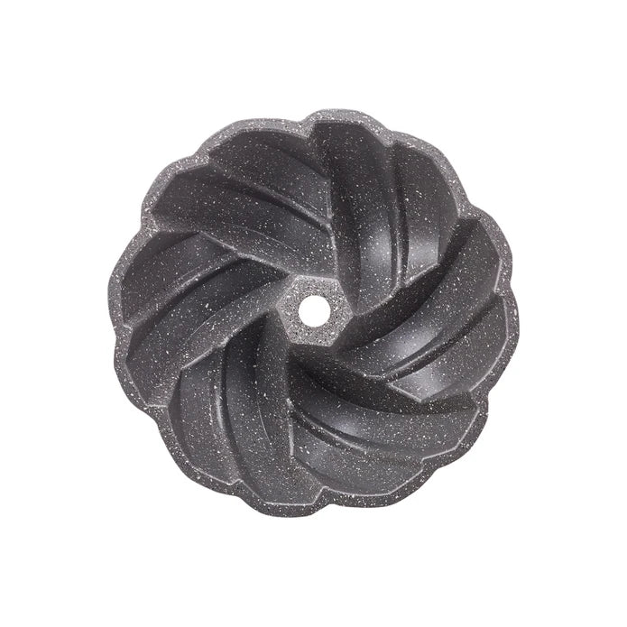Moule à Gâteau Karaca Tressé en Fonte Dorée, 26 cm - Image 7