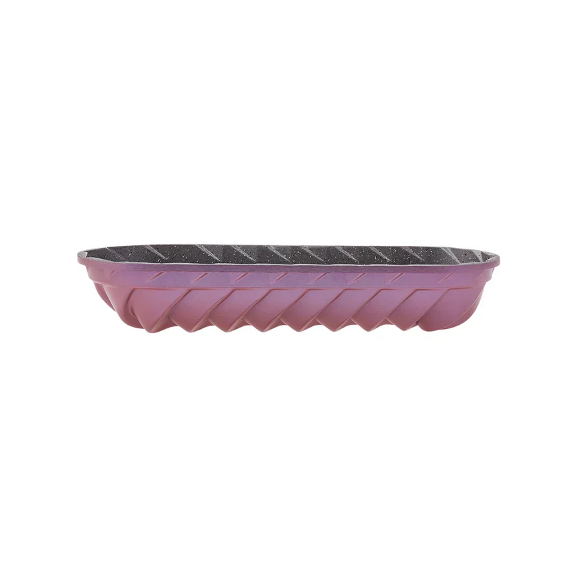 Moule à Gâteau Karaca Vera en Fonte Rose, 35 cm - Image 3