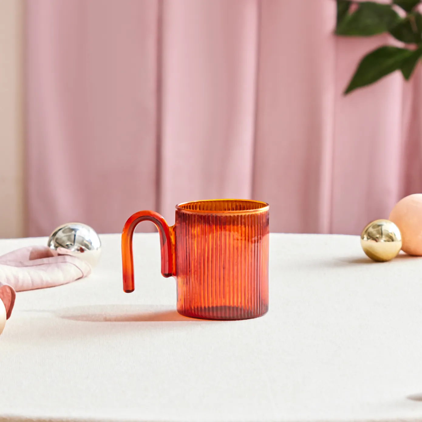Mug Miracle Karaca, Manche Marron - Image 3