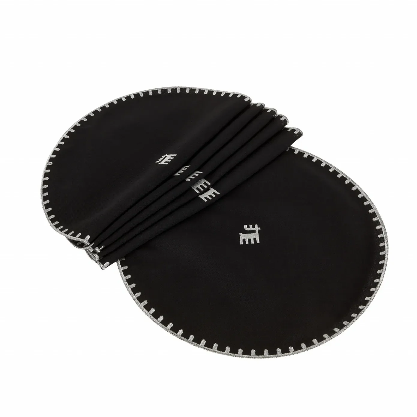 Napperon Karaca Home Collection Signature du 50e anniversaire, argent, noir - Image 4
