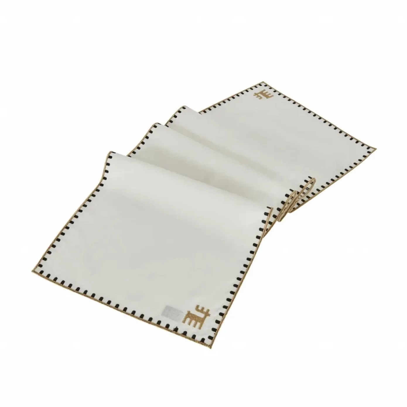 Napperon Karaca Home Collection Signature du 50e anniversaire, blanc or - Image 3