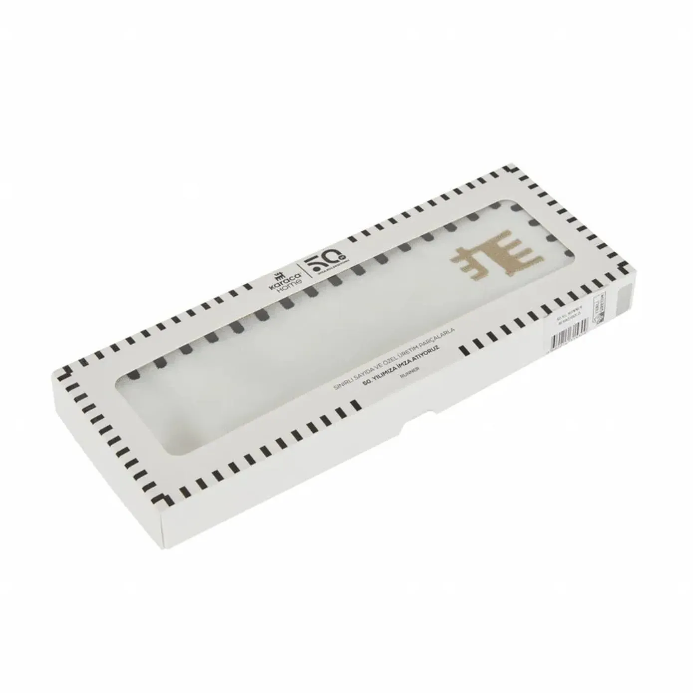 Napperon Karaca Home Collection Signature du 50e anniversaire, blanc or - Image 4
