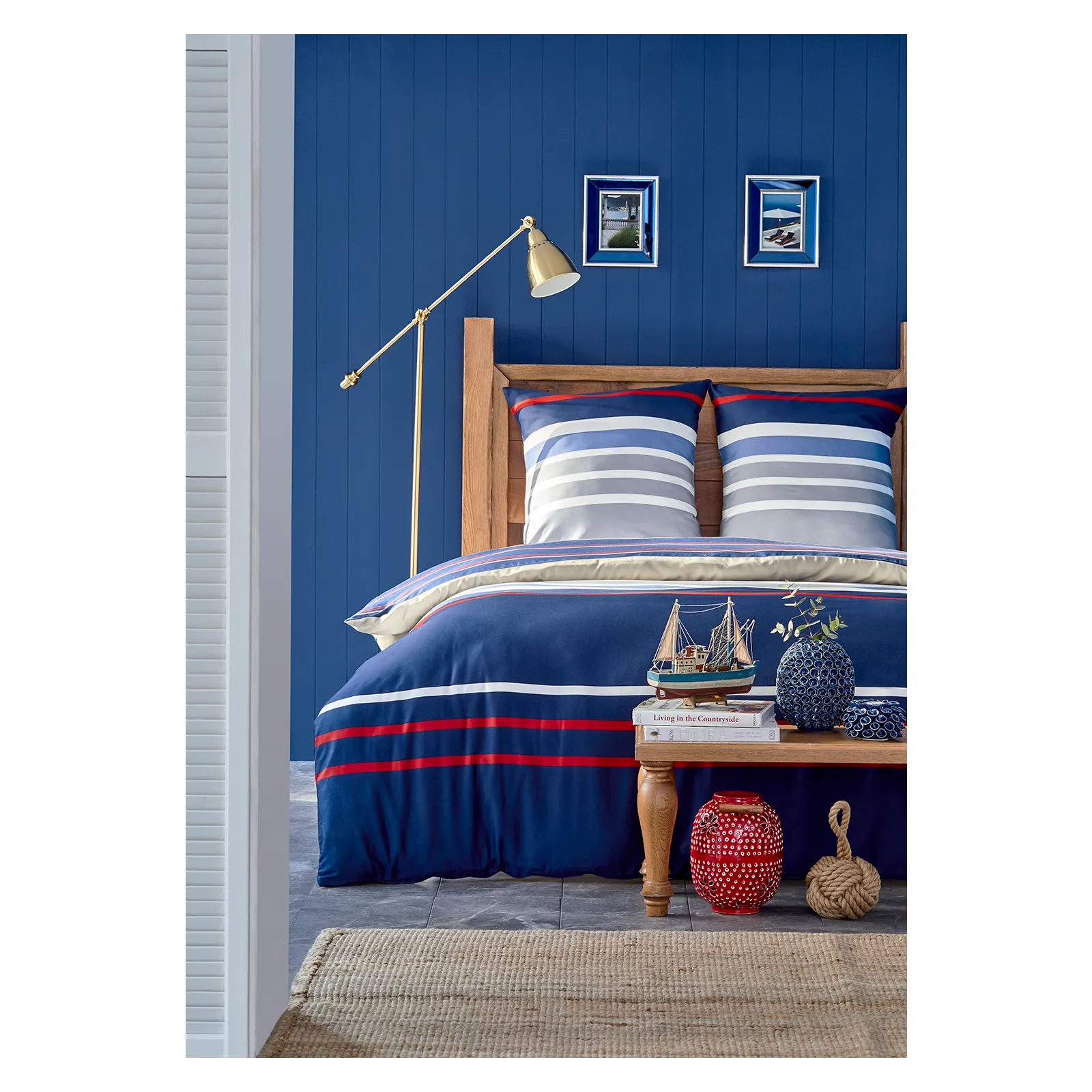 Nautica Bradford Housse de Couette Double, 200x200, 2x80x80 - Image 4