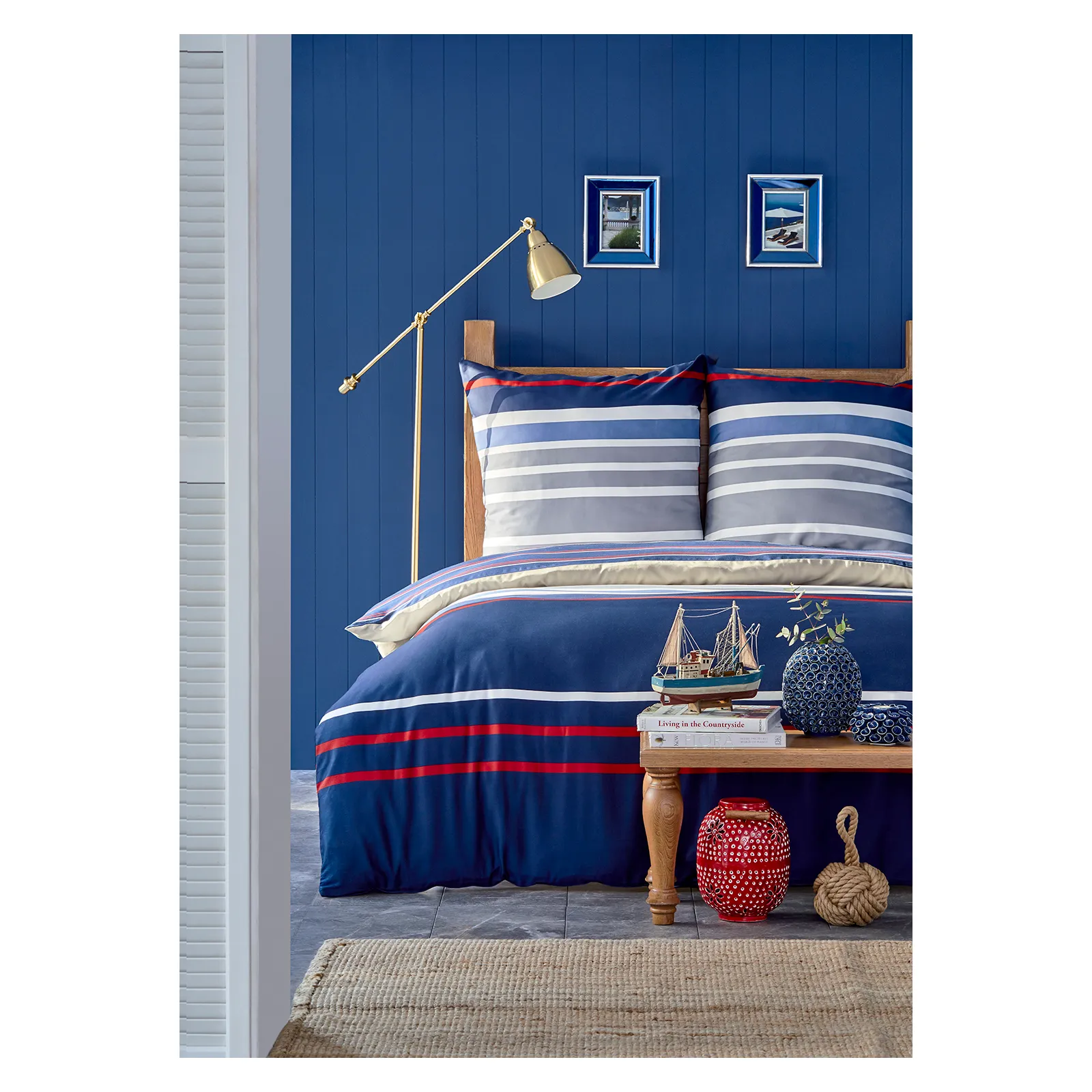 Nautica Bradford Housse de Couette Double, 200x200, 2x80x80 - Image 5