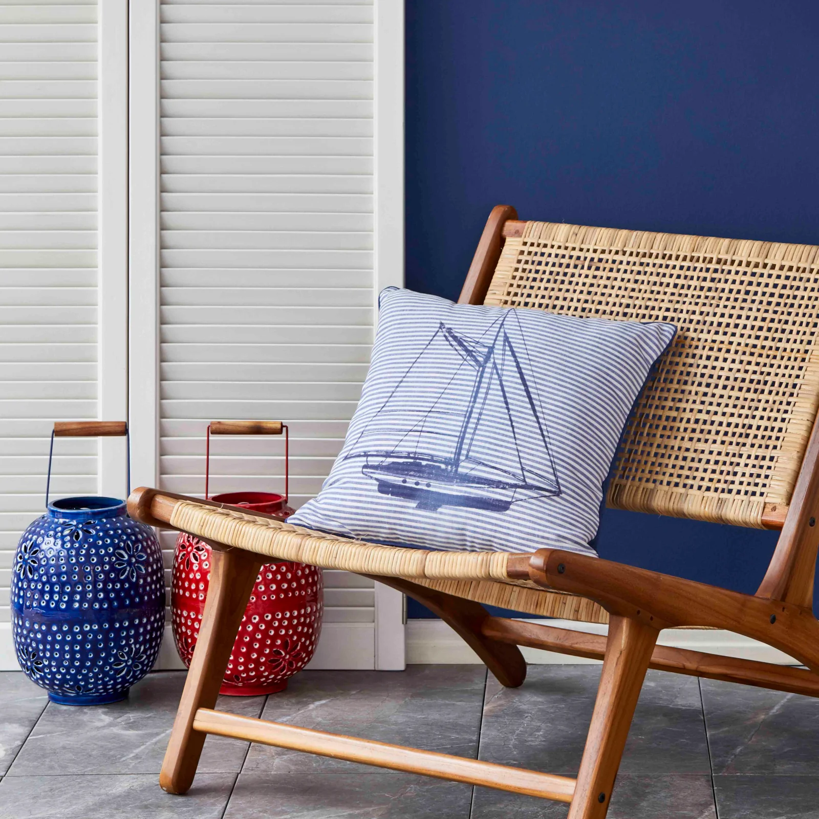 Nautica Marin Kissen 45x45 cm - Image 2