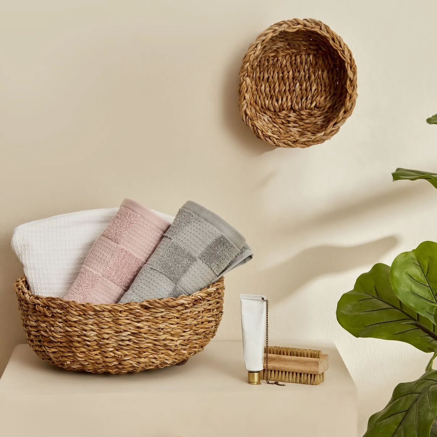 Panier Karaca Scatola Herbe de mer en osier, 30x13 cm - Image 2