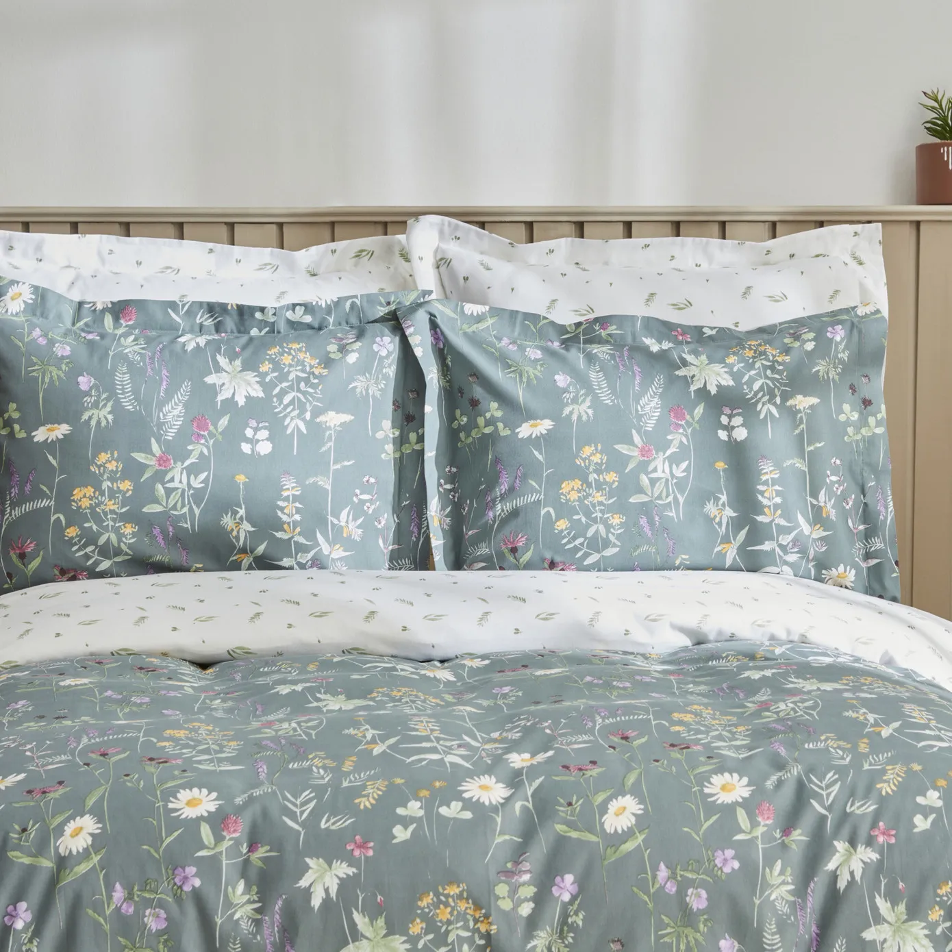 Parure de lit Karaca Home Evergreen pour lit single, vert - Image 2