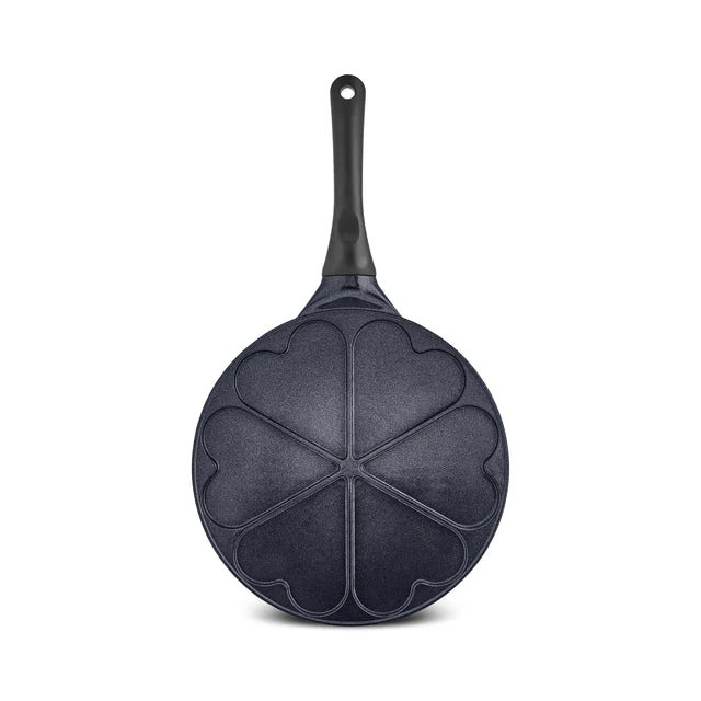 Poêle à pancakes en céramique antiadhésive à induction Karaca Fluffy Love, 26 cm, noire - Image 10