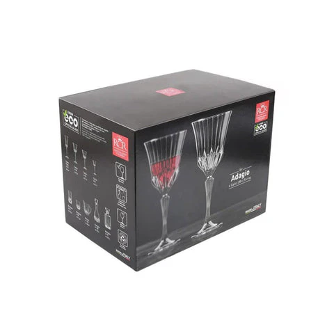 RCR Adagio Set de 6 coupes 280 ml - Image 7