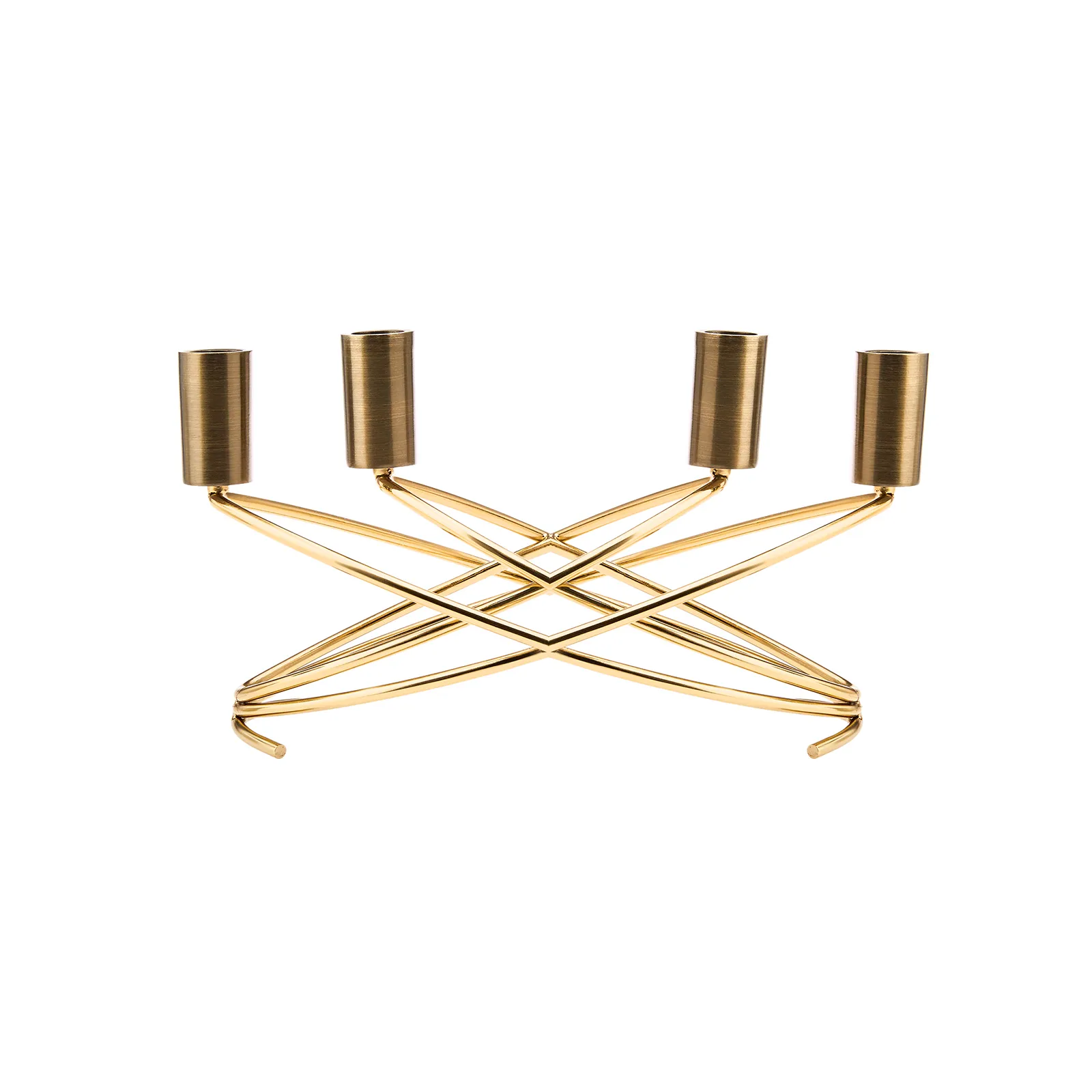 RING  4 LÜ ŞAMDAN 30X13 CM, GOLD - Image 6