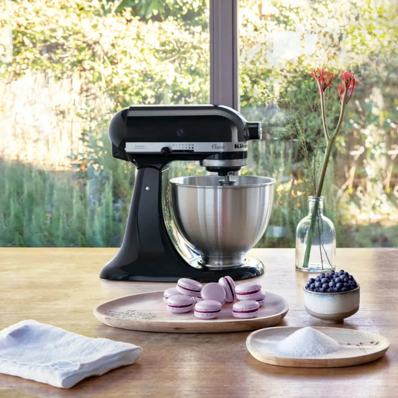Robot multifonctions Kitchenaid Classic 5K45SS Onyx Black-EOB, 4.3L - Image 2
