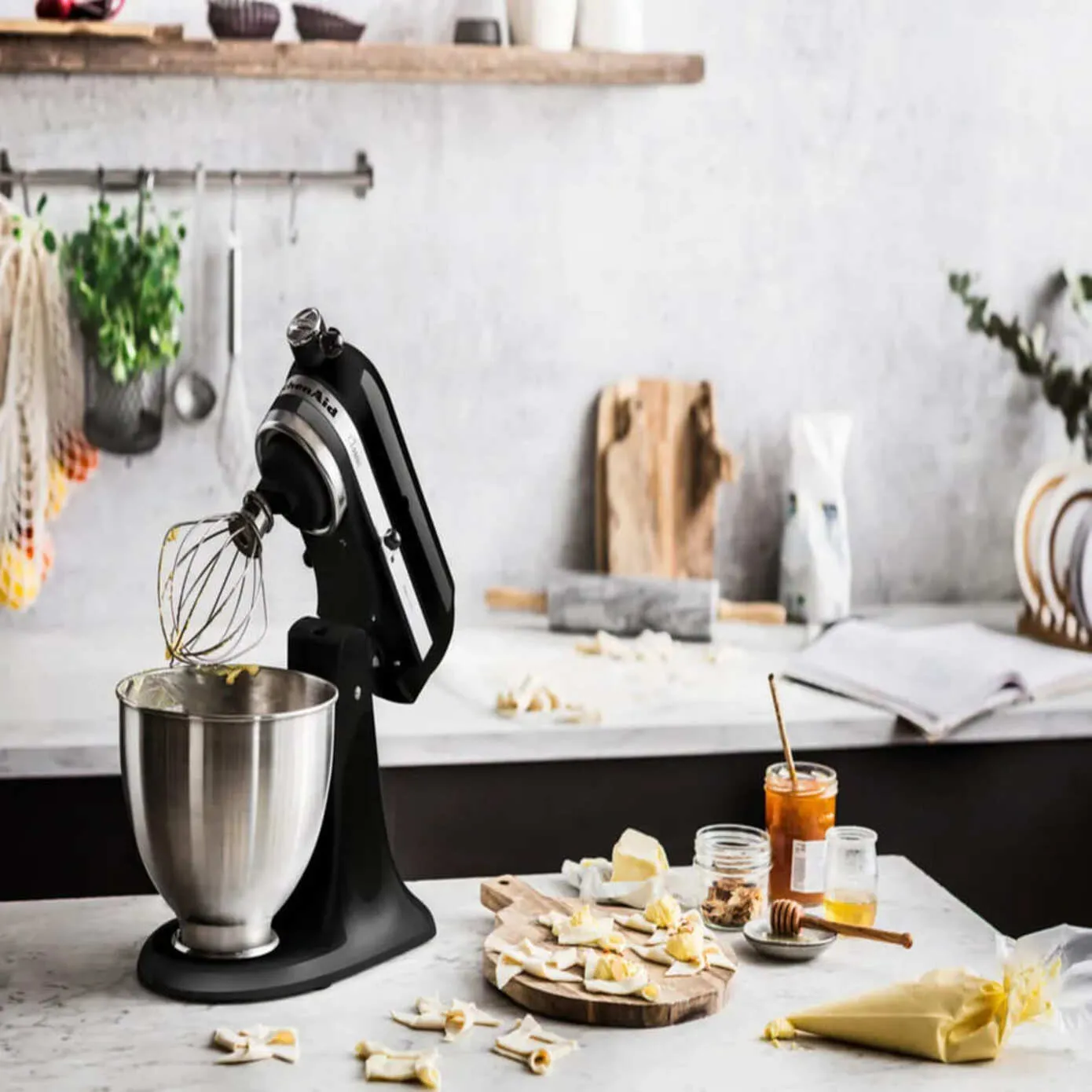 Robot multifonctions Kitchenaid Classic 5K45SS Onyx Black-EOB, 4.3L - Image 3