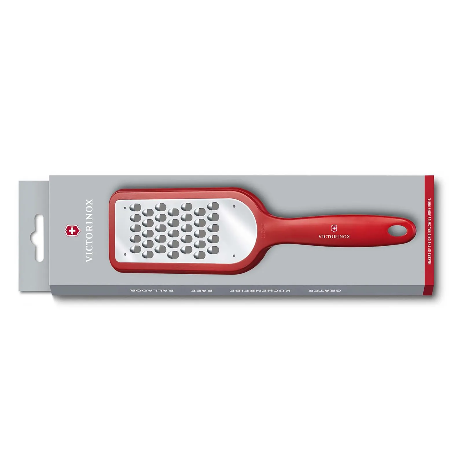 Râpe à main Victorinox épais, rouge - Image 3