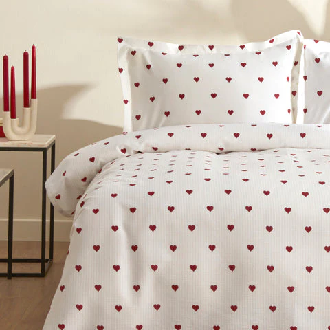 Sarah Anderson Amour, Ensemble de Couvre-Lit en Piqué, Double - Image 3