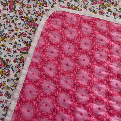 Sarah Anderson Chilena, Couvre-Lit Double Rose Poudré - Image 6