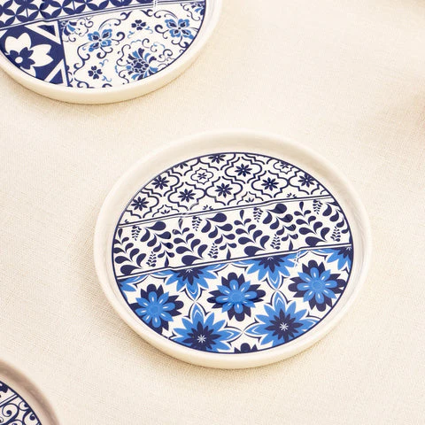 Service à Thé Turc Karaca Portela 12 Pièces en Bone China pour 6 Personnes, 170 ml, Multicolore - Image 5
