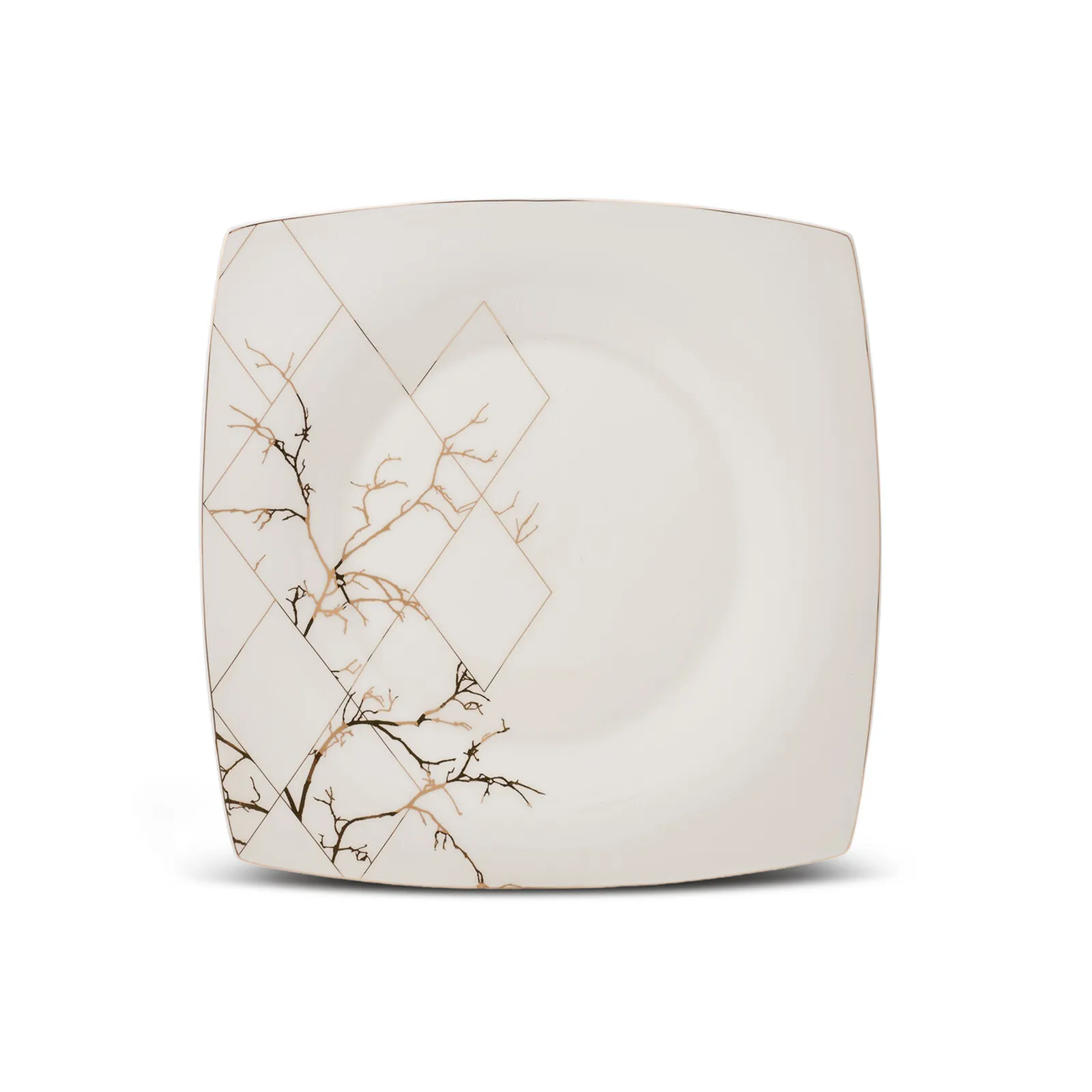Service de table en nacre Karaca Fine Pearl Midnight pour 12 personnes, 62 pièces carrées/rectangulaires - Image 8