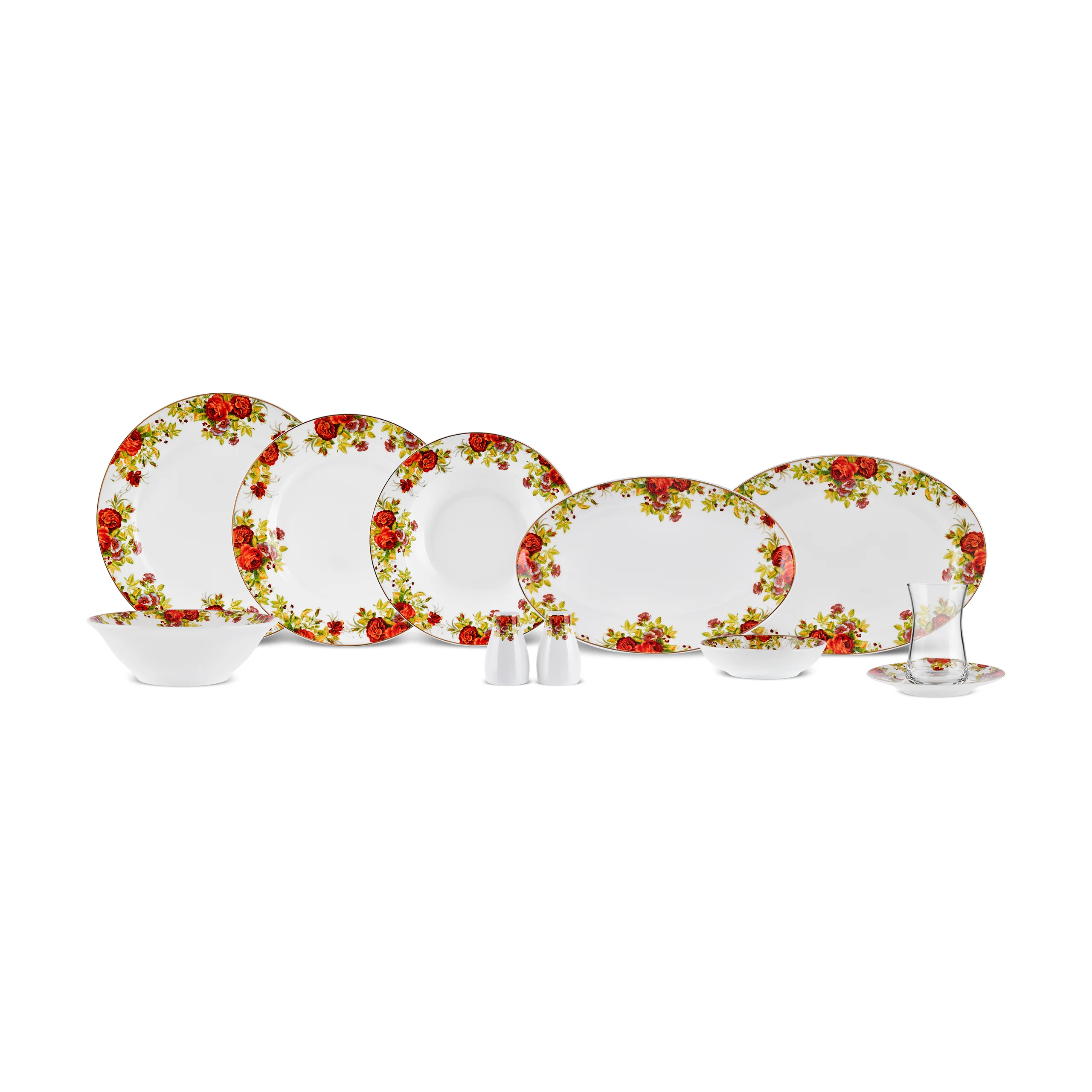 Service de Table Karaca Elegance Bone Montebello, 60 Pièces, pour 8 Personnes - Image 29