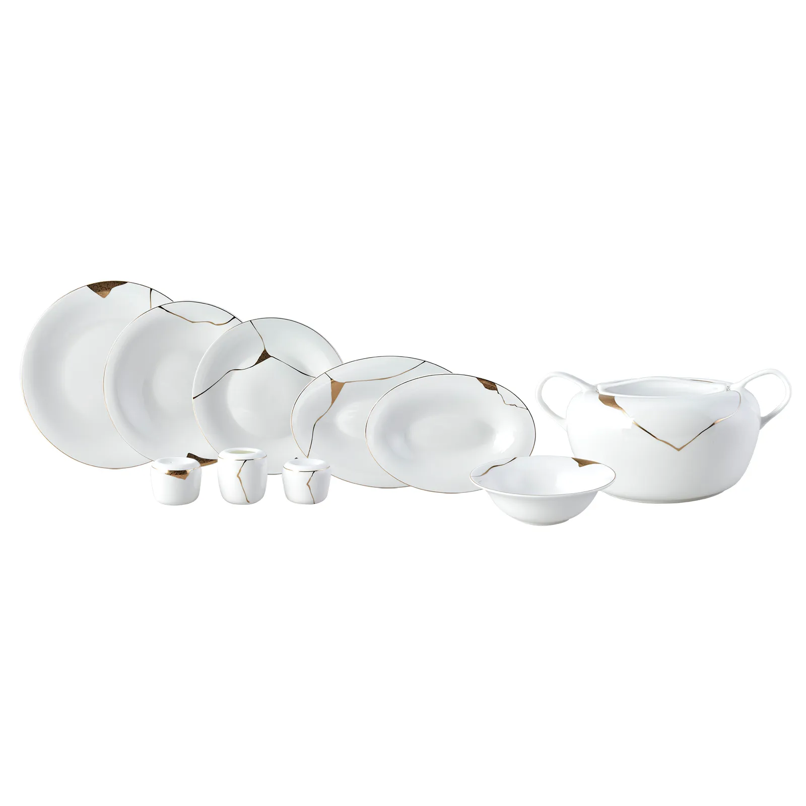 Service de table Karaca Fine Pearl Quora pour 12 personnes, 62 pièces - Image 3
