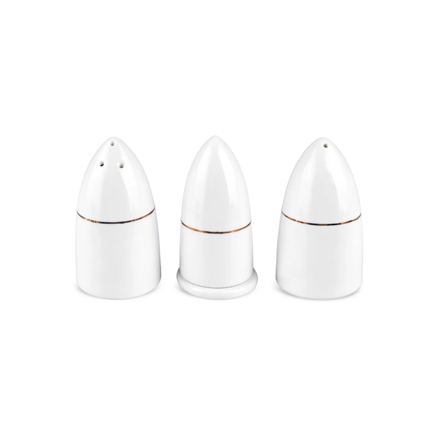 Service de table Karaca Streamline Nefeli pour 12 personnes, 56 pièces, New Generation Bone, or - Image 18