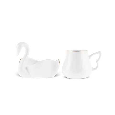 Service de tasses à café Karaca Schwan pour 6 personnes - Image 4