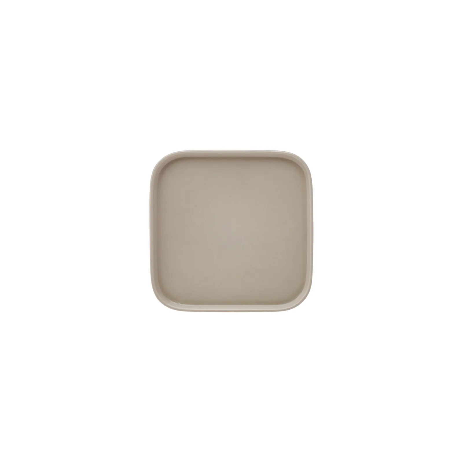 Service Petit Déjeuner Karaca Cubique en porcelaine pour 6 personnes, 35 pièces carrées/rectangulaires, gris - Image 3