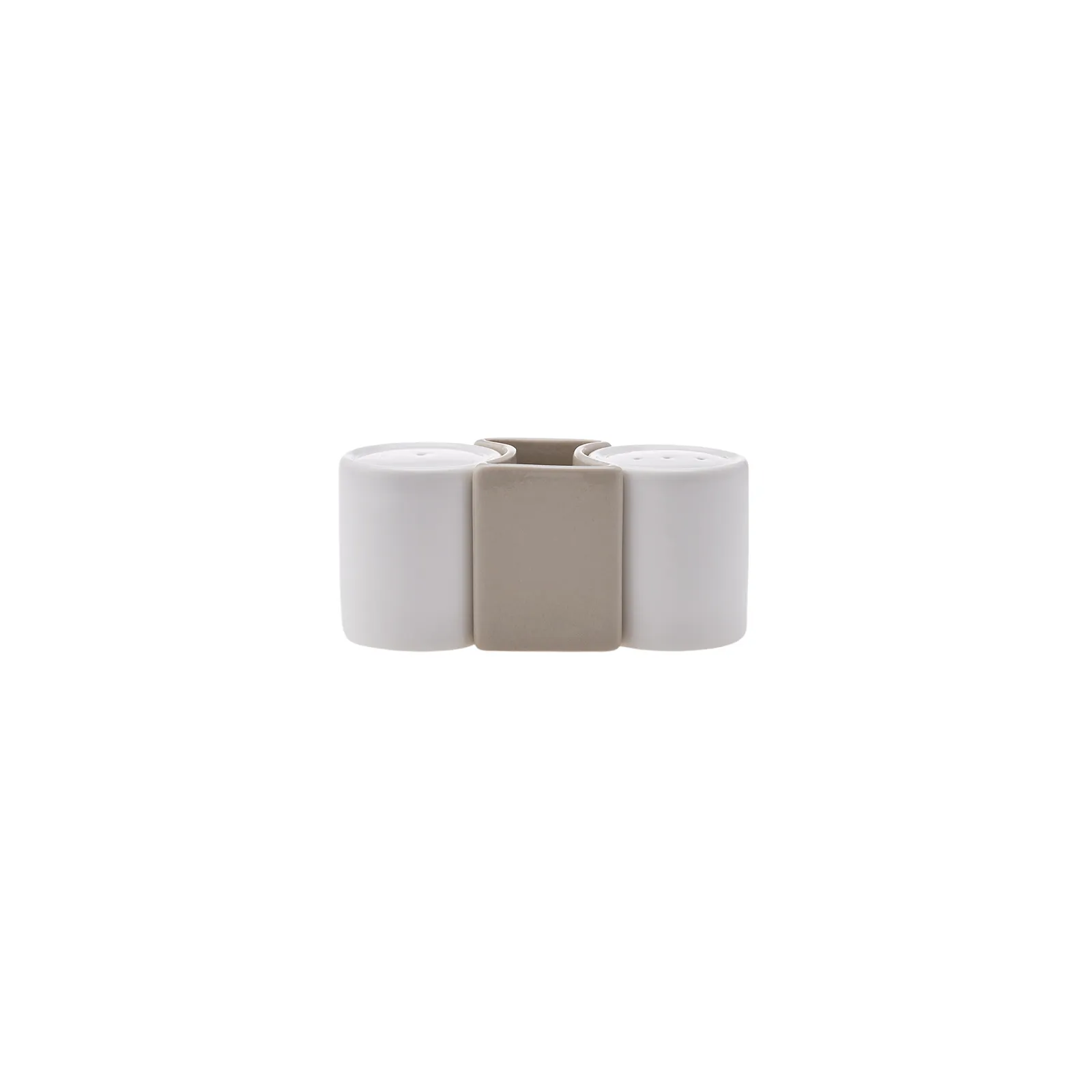 Service Petit Déjeuner Karaca Cubique en porcelaine pour 6 personnes, 35 pièces carrées/rectangulaires, gris - Image 9