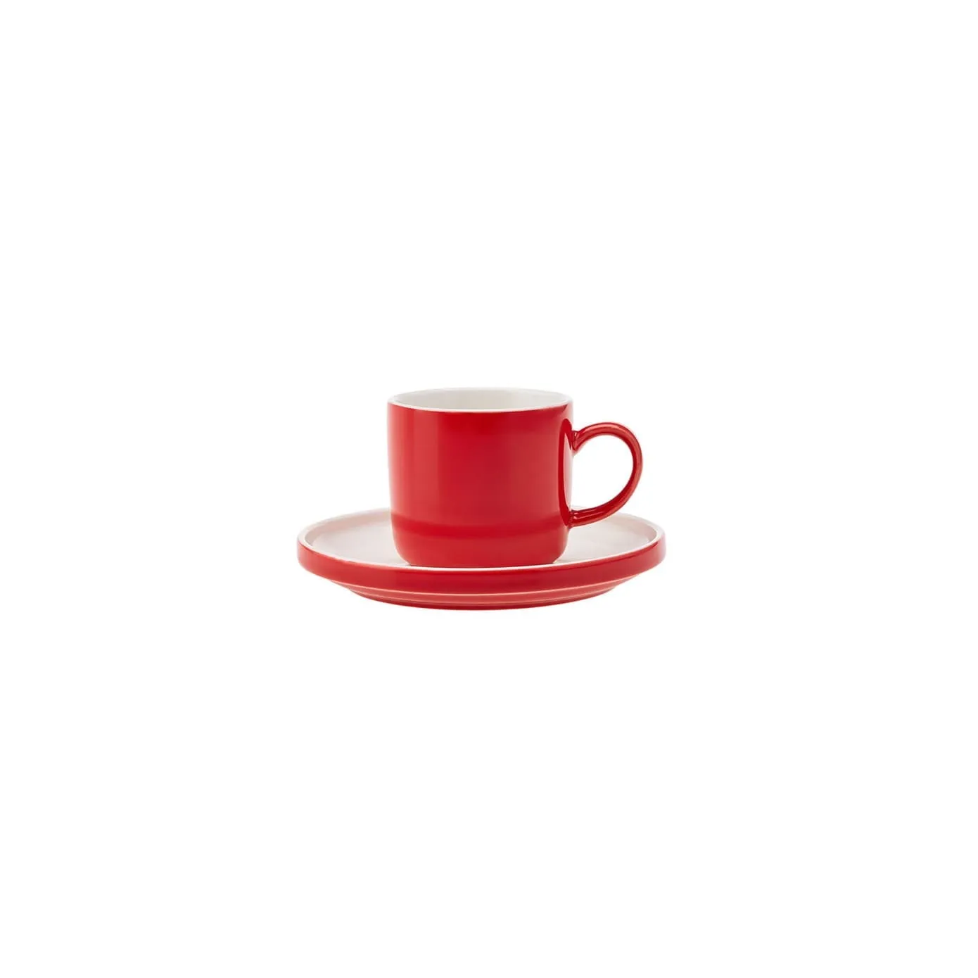 Service Petit Déjeuner Karaca Nordic pour 6 personnes, 27 pièces, en porcelaine, rouge - Image 20