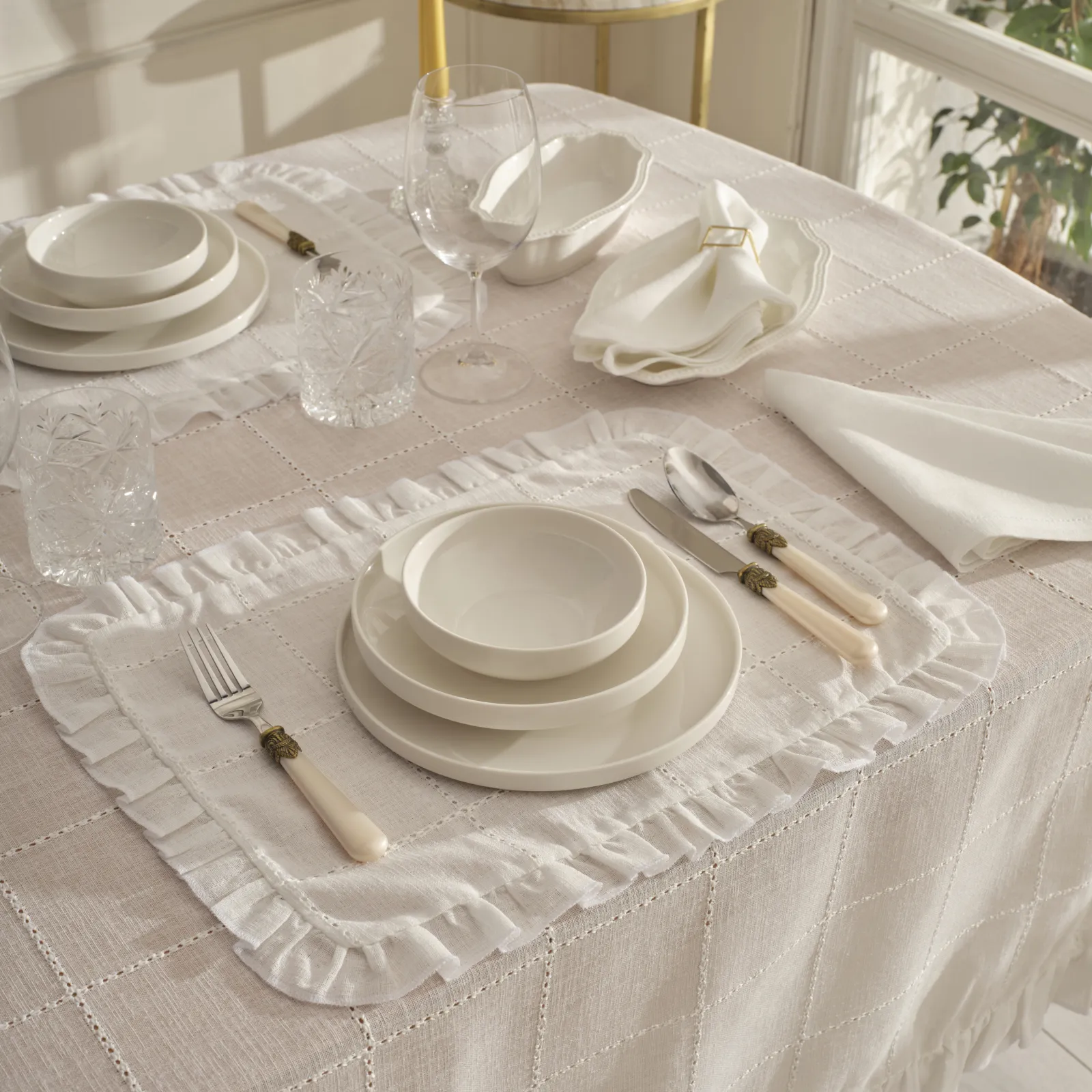 Set de 2 sous-assiettes Karaca Home Lalisa 32X45 cm