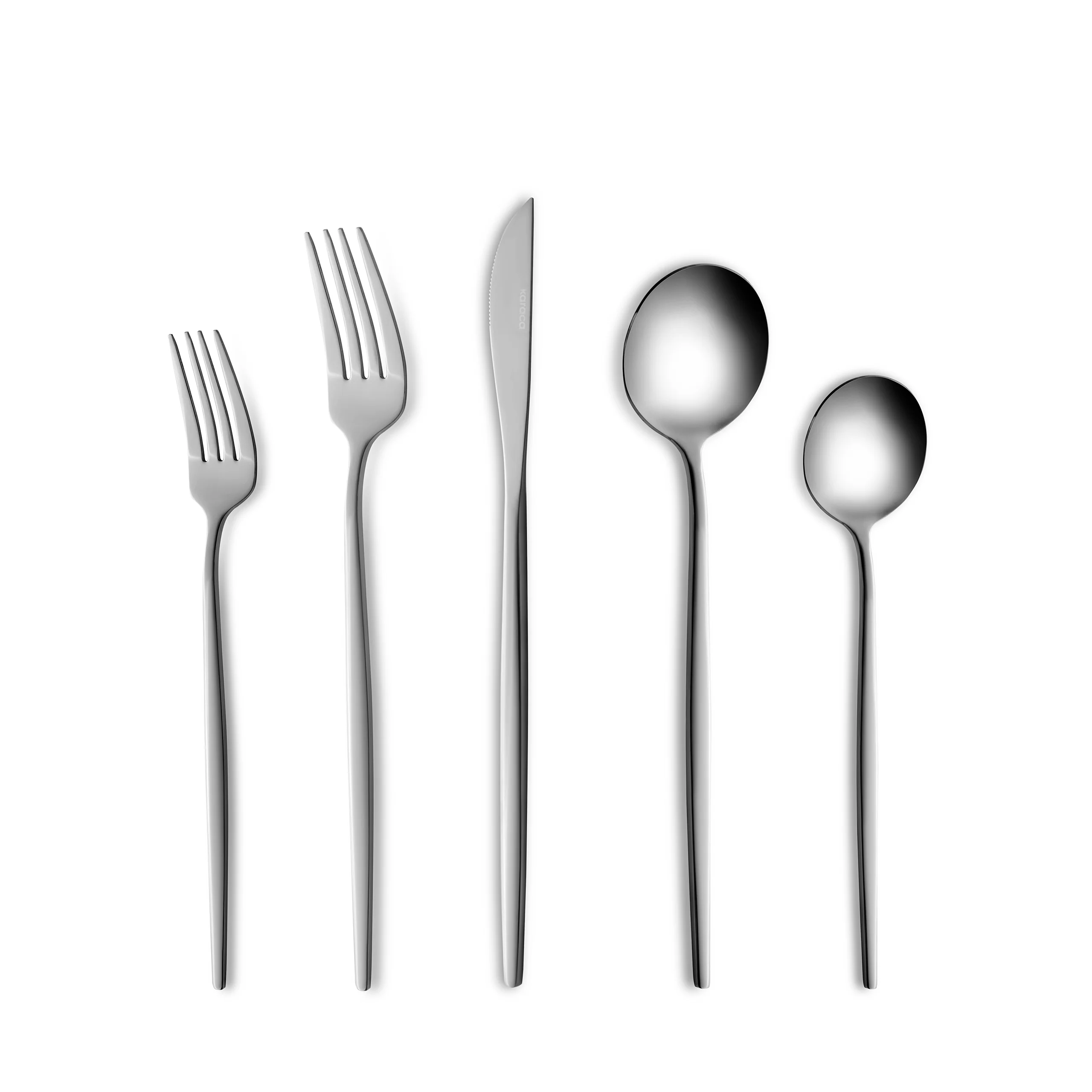 Set de Couverts Karaca Orion Platin 30 Pièces Pour 6 Personnes - Image 9