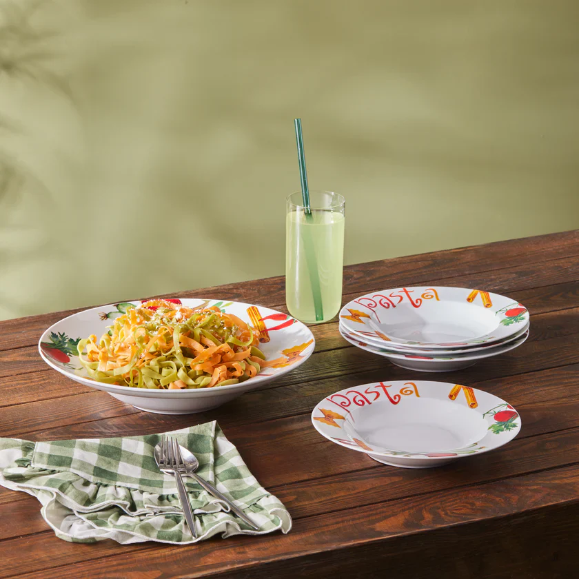 Set de Pâtes Karaca Sicilia 5 Pièces pour 4 Personnes - Image 6
