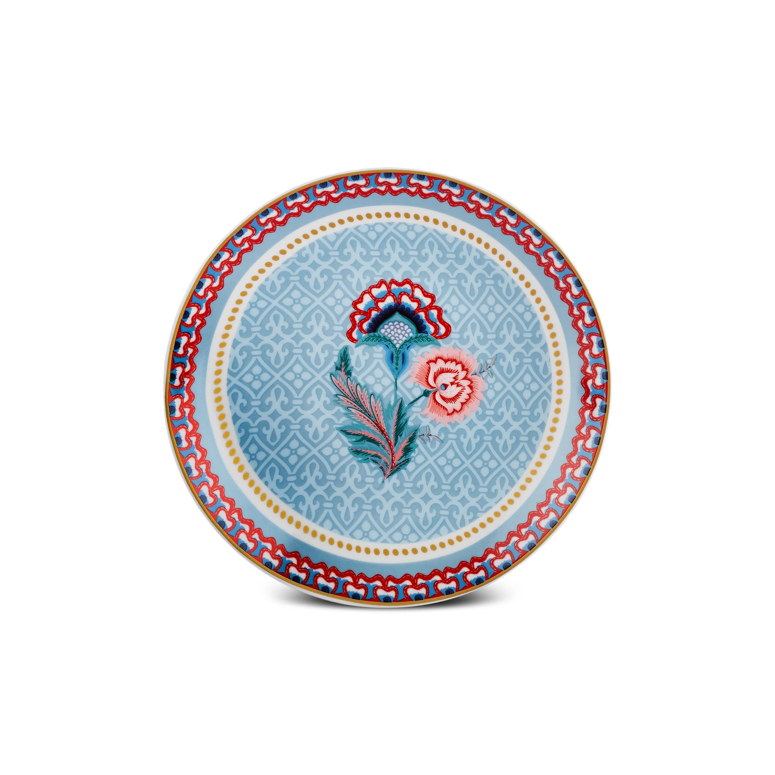 Set de Petit-Déjeuner Karaca Forever Bone Spello 26 Pièces Bleu - Image 12
