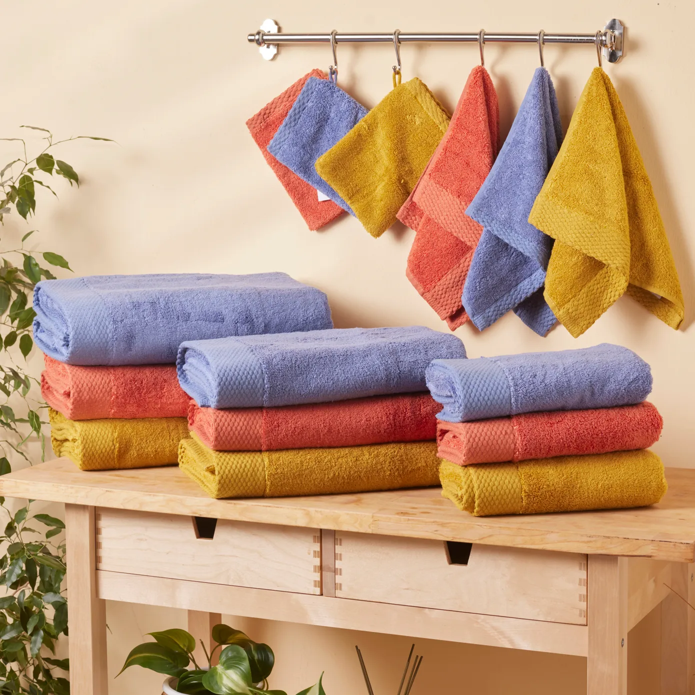 Set de Serviettes Karaca Chandler Moutarde Modal - Image 5