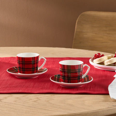 Set de tasses à café Karaca Ekose V2, 2 personnes, 80 ml - Image 2