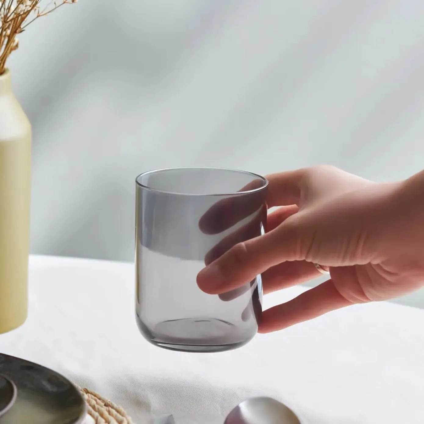 Set de verres à eau Karaca Anthracite, 3 pièces, 350 ml - Image 5