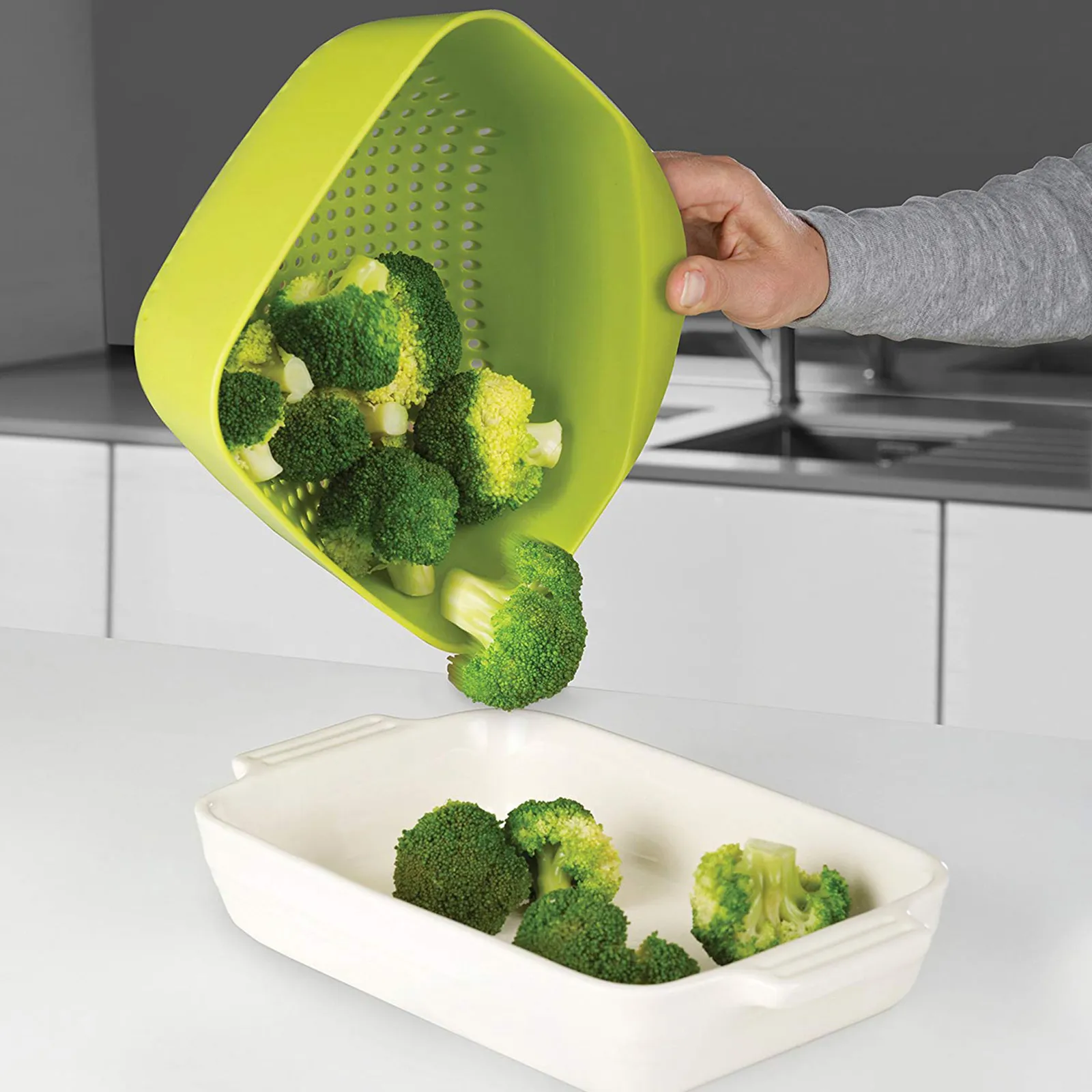 Tamis 40088 Square Colander - vert - Image 4